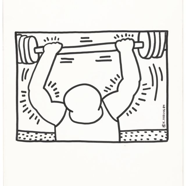 Keith Haring — Без названия