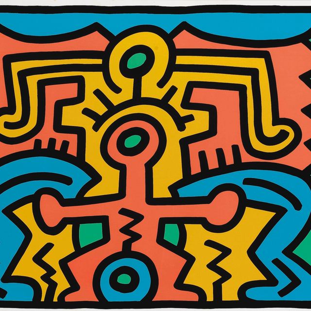 Keith Haring — Растущий 5 (L. p. 91)