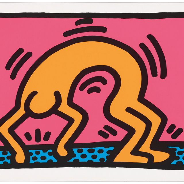 Keith Haring — Одна тарелка от: Pop Shop II