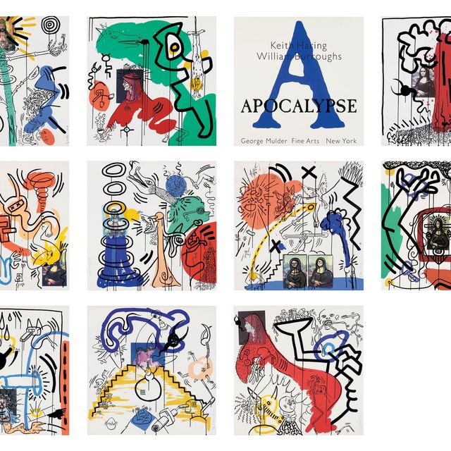 Keith Haring — Уильям С. Берроуз, "Апокалипсис" (L., стр. 98-115)