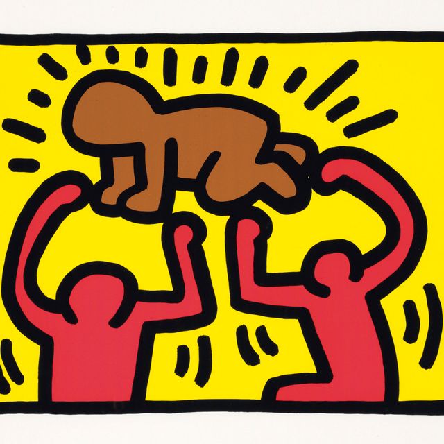 Keith Haring — Pop Shop IV : одна тарелка