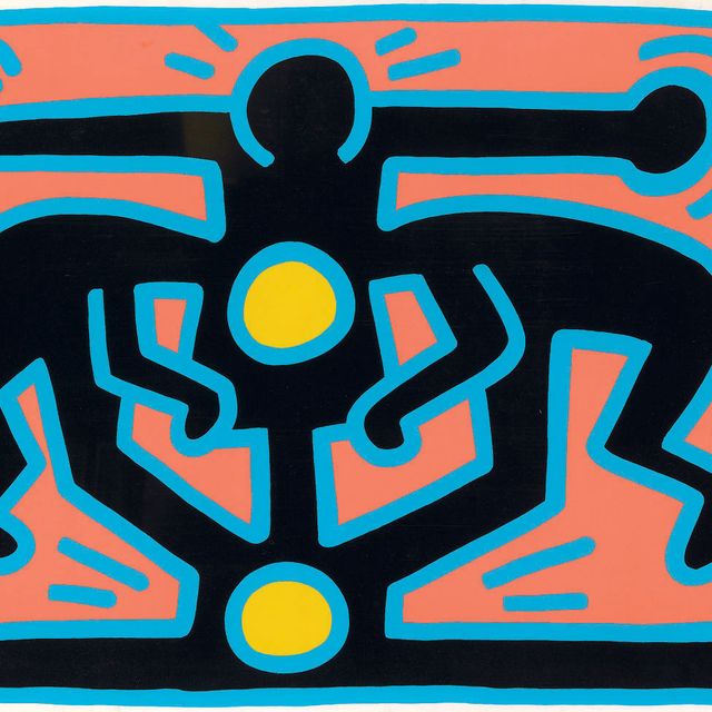 Keith Haring — Выращивание: на одной тарелке (Littmann, стр. 90)