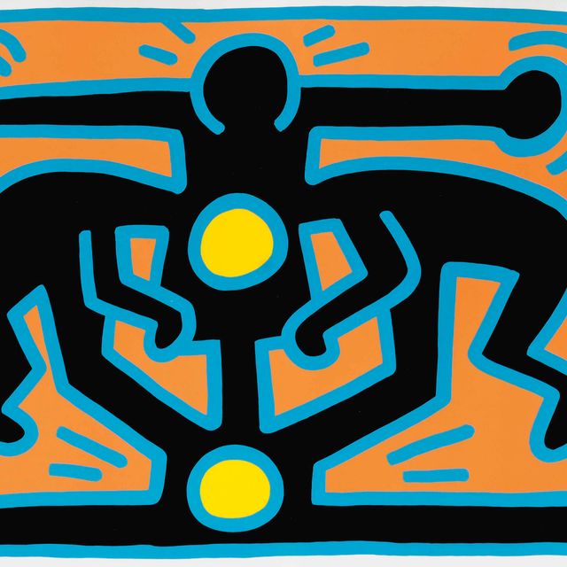 Keith Haring — Выращивание №2, начиная с выращивания
