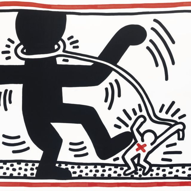 Keith Haring — Свободная Южная Африка : одна тарелка