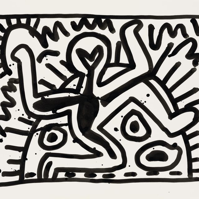 Keith Haring — Без названия