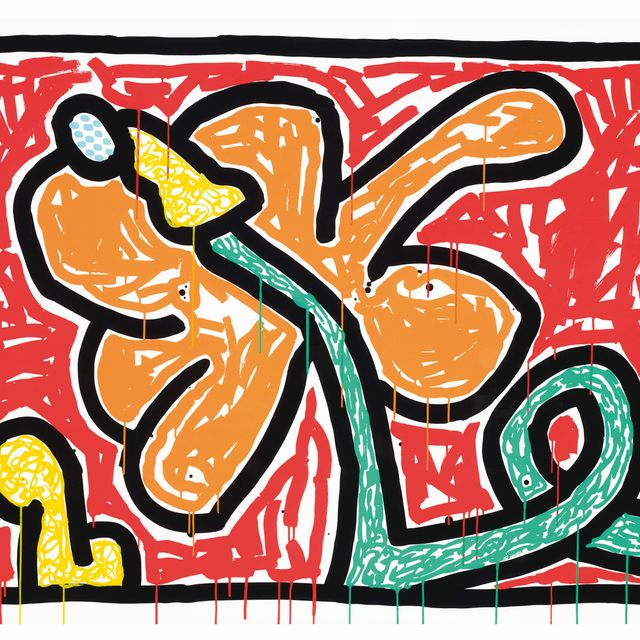 Keith Haring — Цветков 5, из цветков 1-5