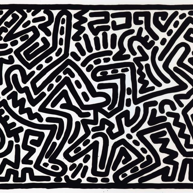 Keith Haring — Без названия 1-6 : одна тарелка