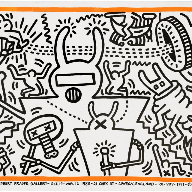 Keith Haring — Кит Харинг в галерее Роберта Фрейзера, 19 октября - 12 ноября 1981