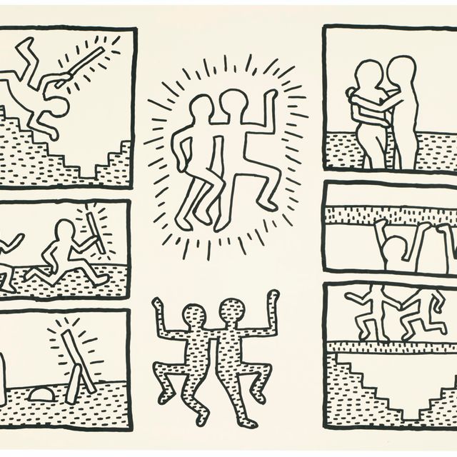 Keith Haring — Без названия , по чертежам Проекта