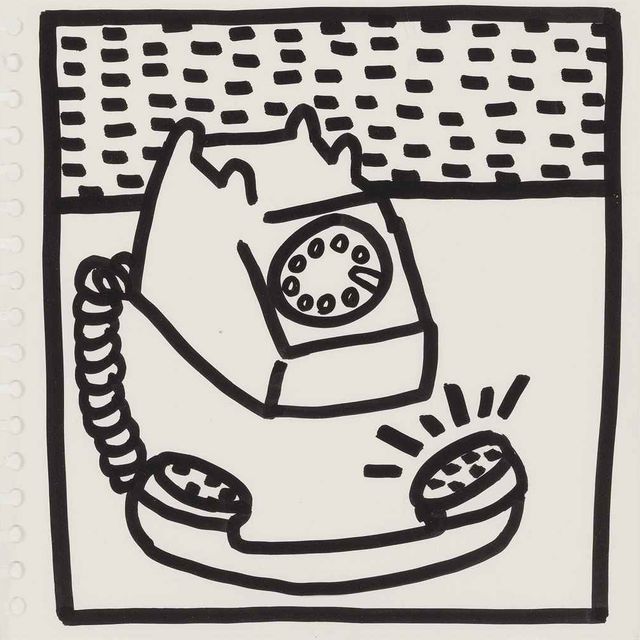 Keith Haring — Без названия