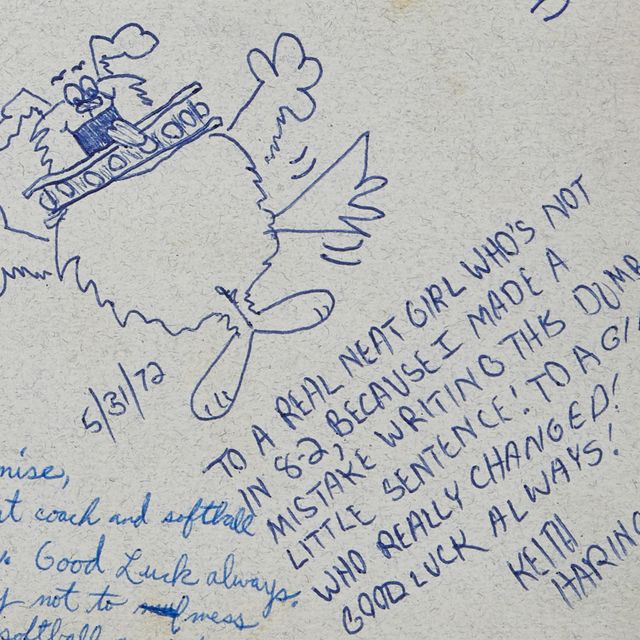 Keith Haring — Кит Харинг, 1972-1973