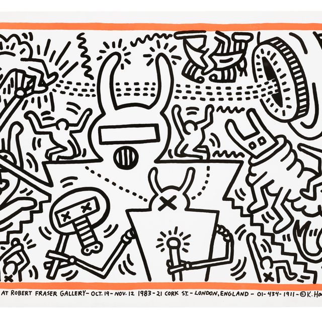 Keith Haring — Кит Харинг в галерее Роберта Фрейзера, 19 октября - 12 ноября 1981