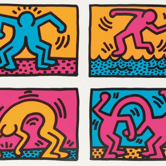 Keith Haring — Pop Shop Quad II (Литтман, стр. 95)