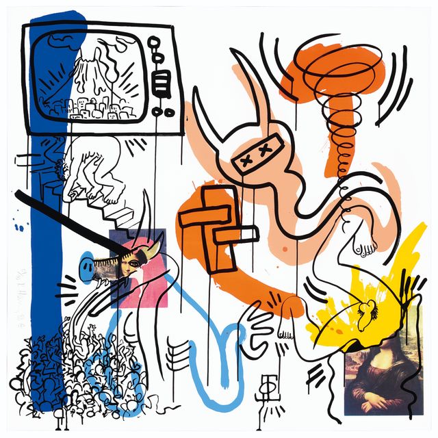 Keith Haring — Апокалипсис : один отпечаток