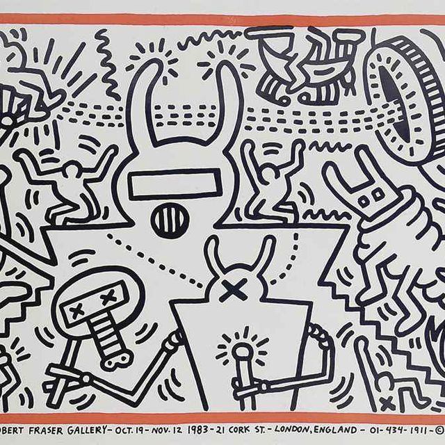 Keith Haring — Кит Харинг в галерее Роберта Фрейзера, 19 октября-12 ноября 1981