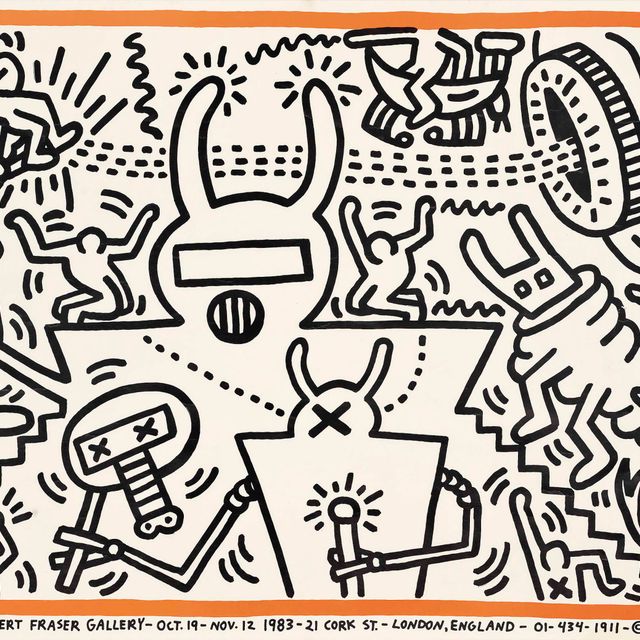 Keith Haring — Кит Харинг в галерее Роберта Фрейзера, 19 октября-12 ноября 1981