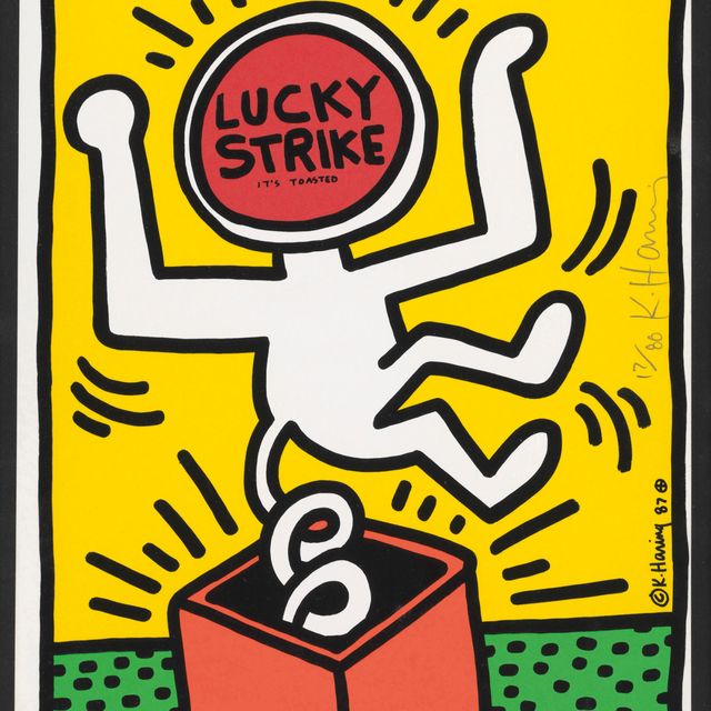 Keith Haring — счастливый удар