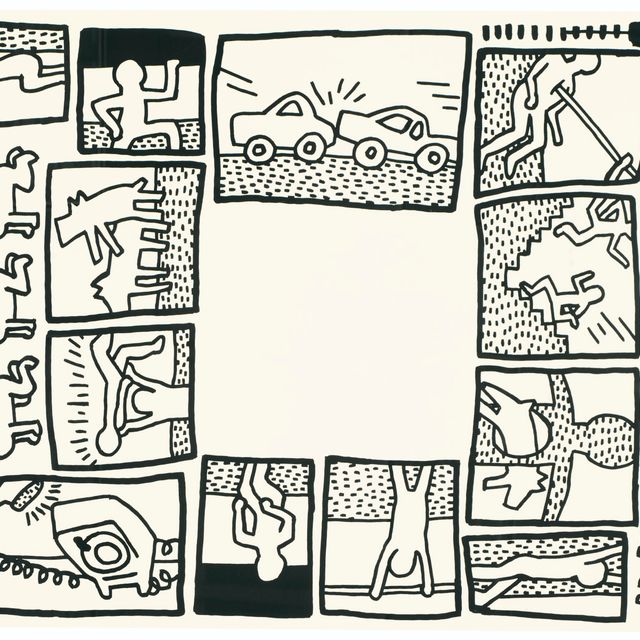 Keith Haring — Без названия , по чертежам Проекта