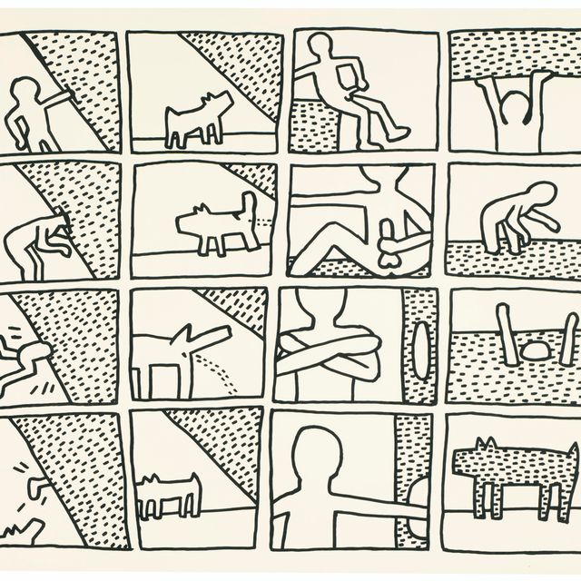 Keith Haring — Без названия , по чертежам Проекта