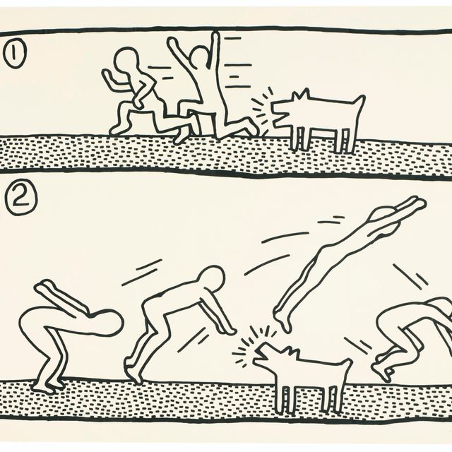 Keith Haring — Без названия , по чертежам Проекта