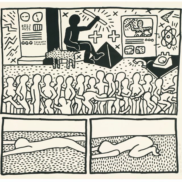 Keith Haring — Без названия , по чертежам Проекта