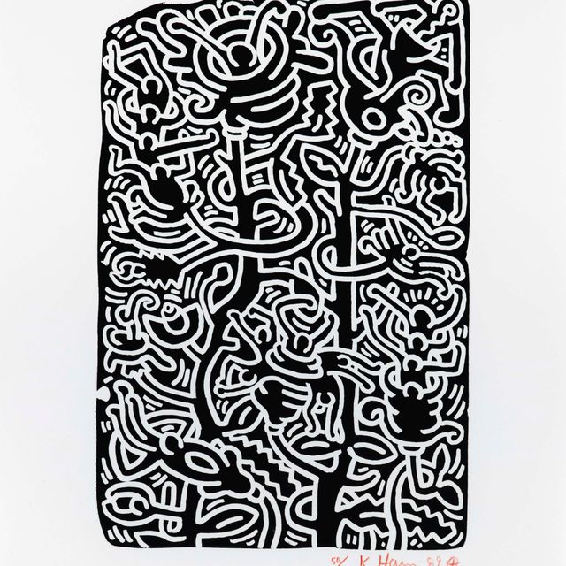 Keith Haring — Камни: одна пластина