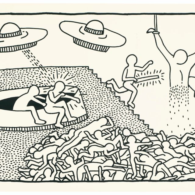 Keith Haring — Без названия , по чертежам Проекта