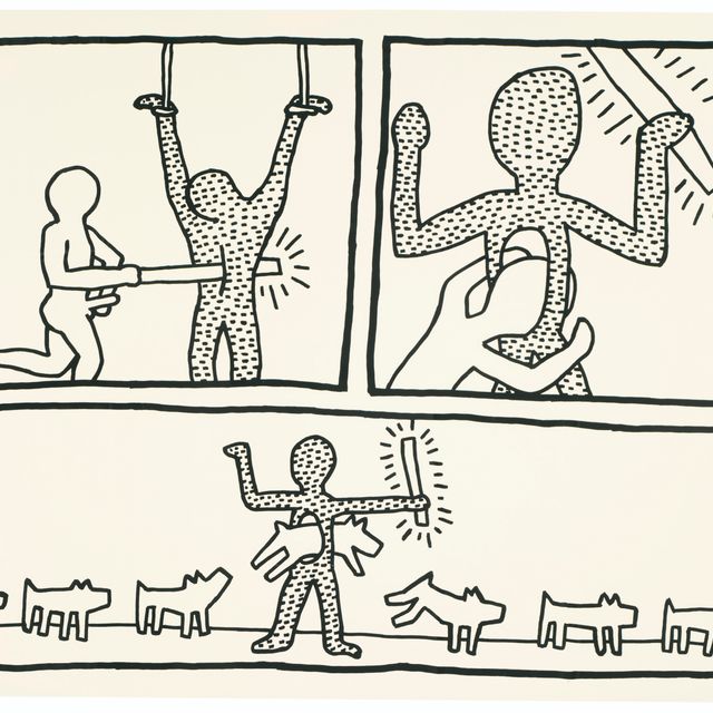 Keith Haring — Без названия , по чертежам Проекта