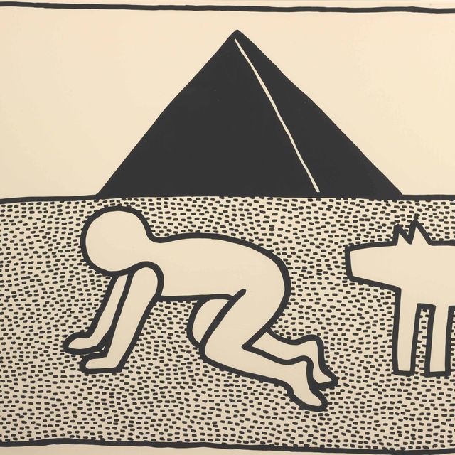 Keith Haring — Основные чертежи: одна пластина