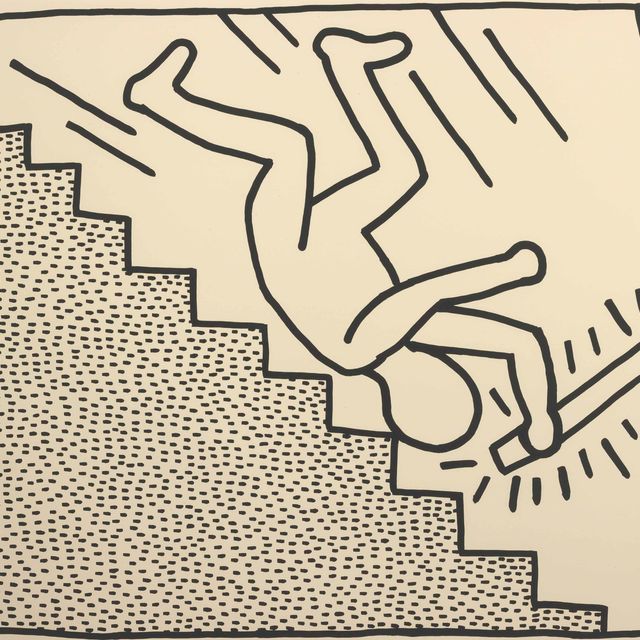 Keith Haring — Основные чертежи: одна пластина