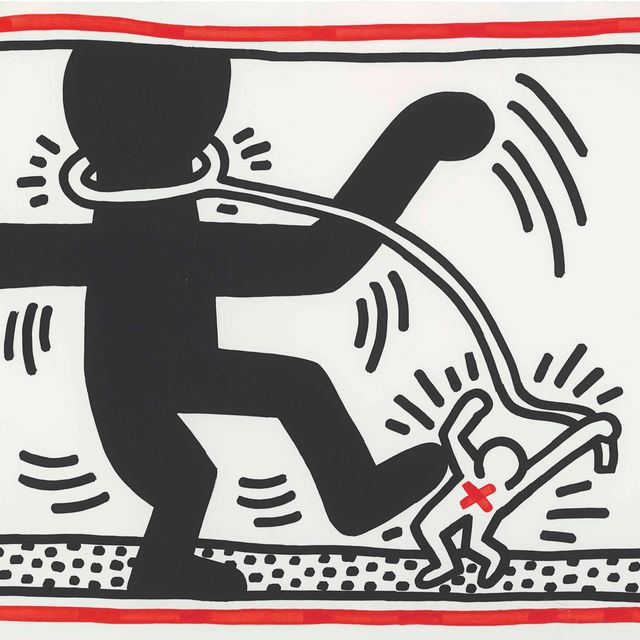 Keith Haring — Без названия, из "Свободной Южной Африки"