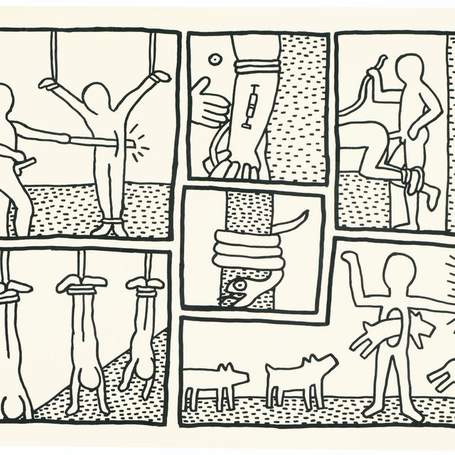 Keith Haring — Без названия , по чертежам Проекта