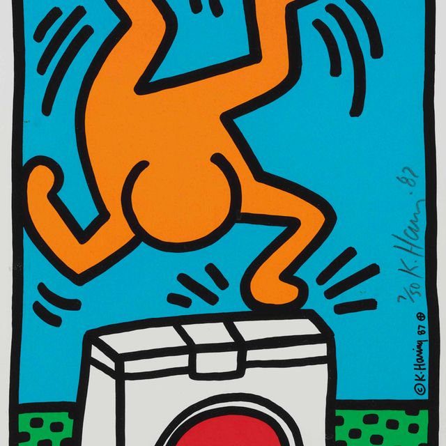 Keith Haring — Lucky Strike : один отпечаток