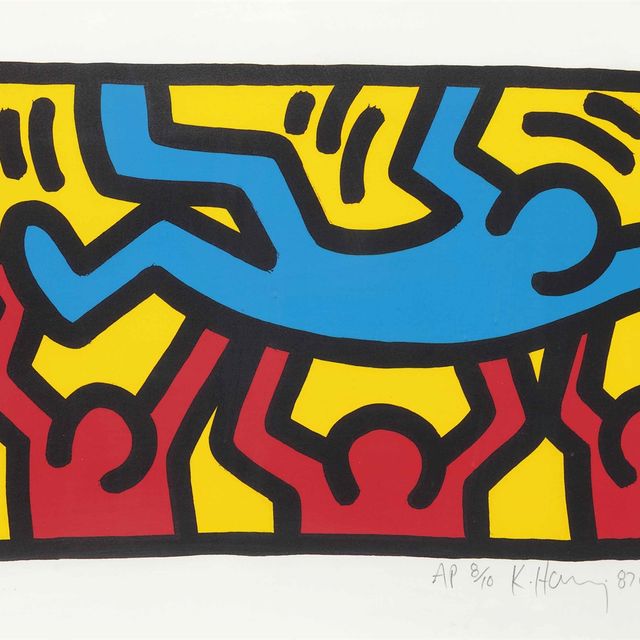 Keith Haring — Без названия : один отпечаток