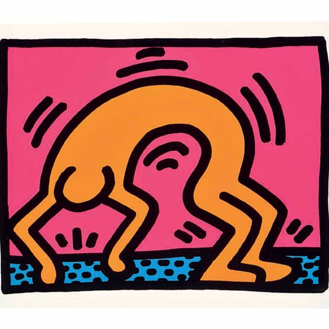 Keith Haring — Pop Shop II: одна тарелка