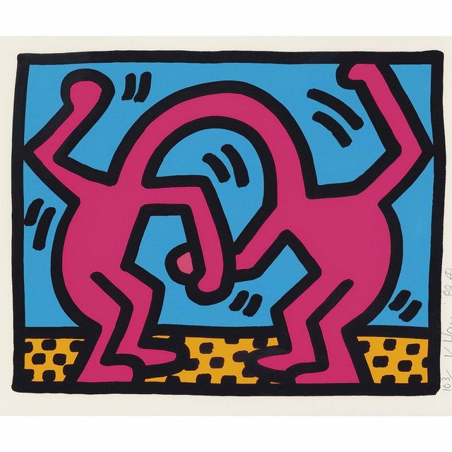 Keith Haring — Pop Shop II : один принт