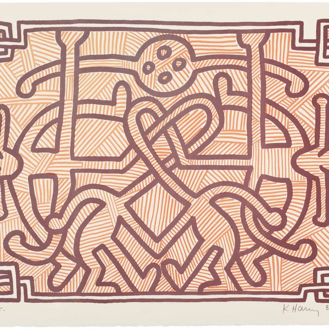 Keith Haring — Шоколадный Будда 2