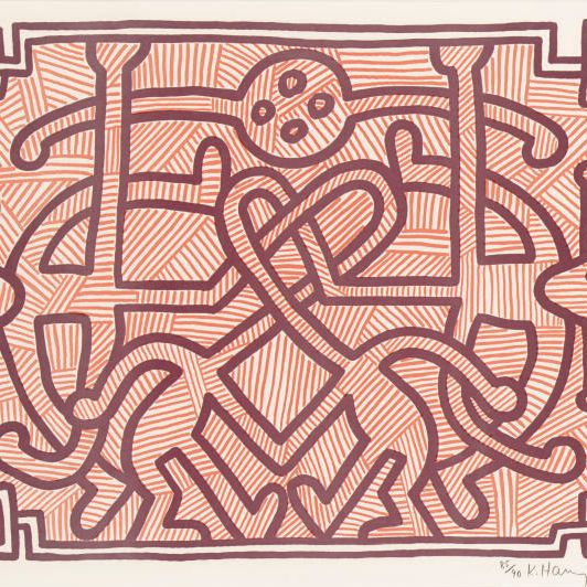 Keith Haring — Шоколадный Будда 2