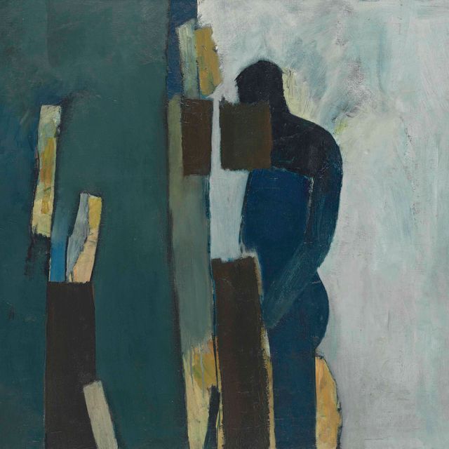 Keith Vaughan — Пейзаж с рисунком