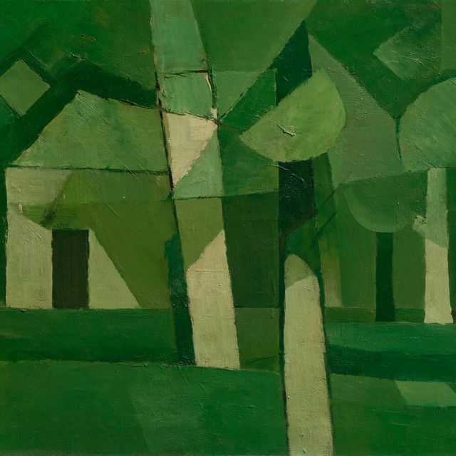 Keith Vaughan — Мельница в Каддингтоне II: Зеленая