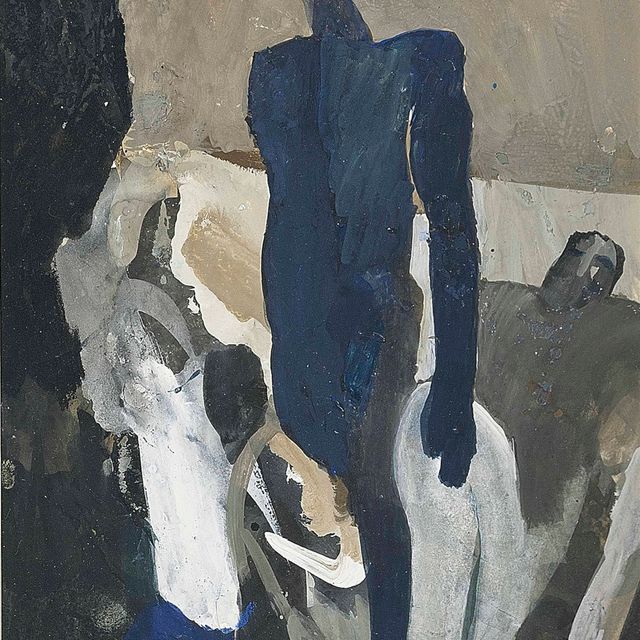 Keith Vaughan — Исследование для трех цифр
