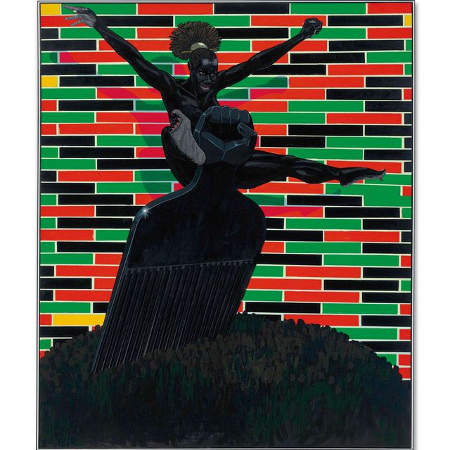 Kerry James Marshall — Без названия (Пин-ап)