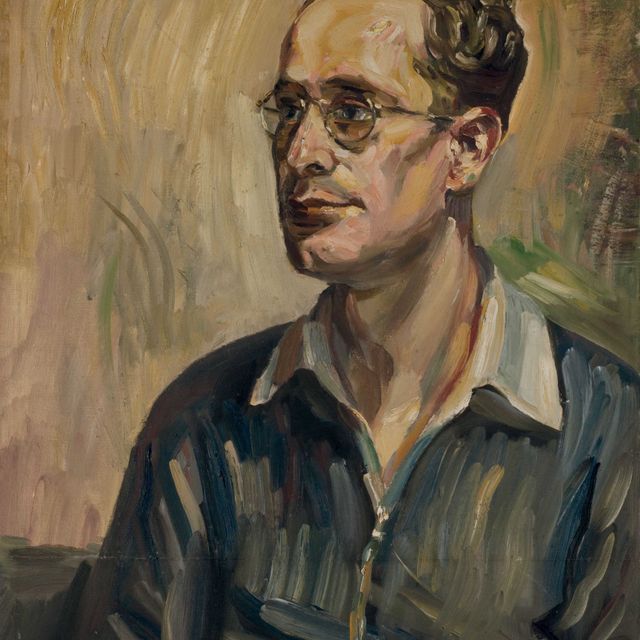 Kurt Schwitters — Без титров (портрет Эриха Кана)
