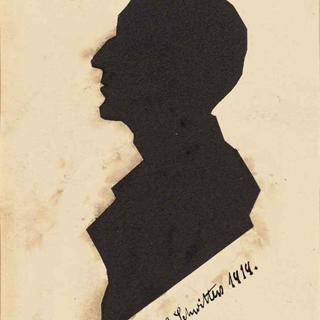 Kurt Schwitters — Без названия (силуэт)