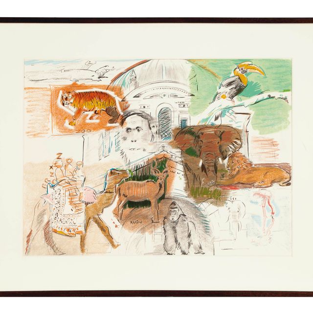 Larry Rivers — Bronx Zoo, from New York, New York