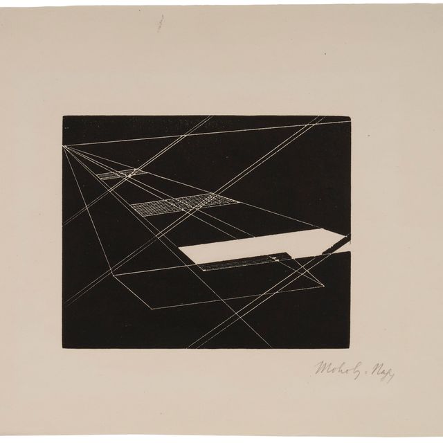 László Moholy-Nagy — Composition No. 4