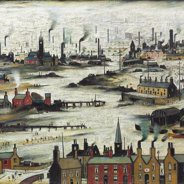 Laurence Stephen Lowry — Industrial Landscape