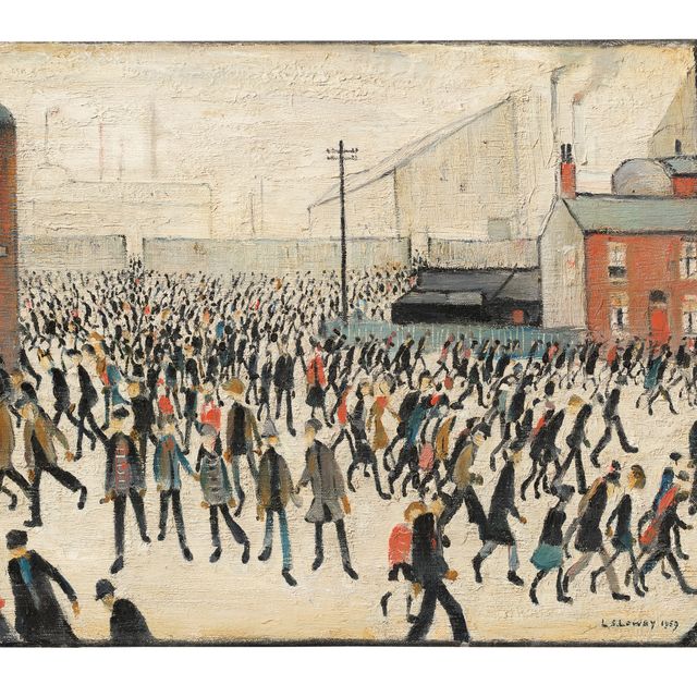 Laurence Stephen Lowry — Coming from the Match