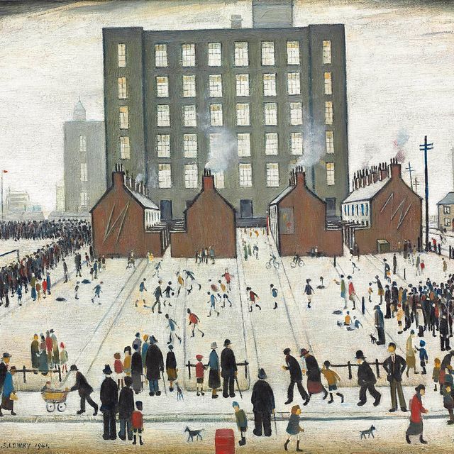 Laurence Stephen Lowry — Saturday Afternoon
