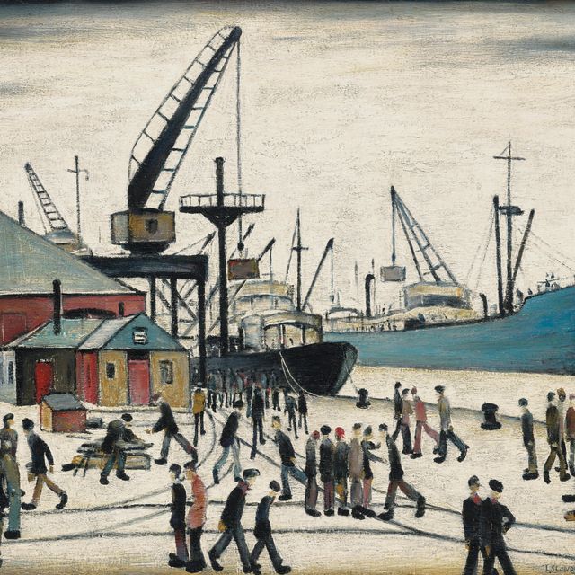 Laurence Stephen Lowry — Glasgow Docks
